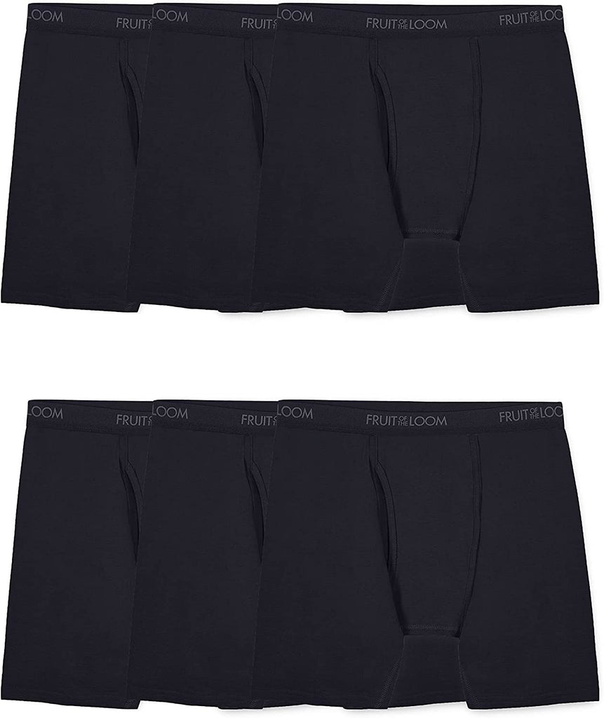 Fruit of the Loom Men's Big Man Knit Boxers (Pack of 3)