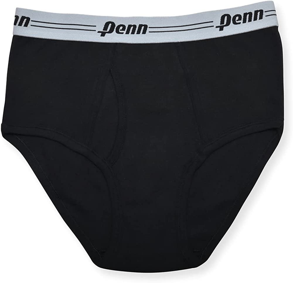 Penn Mens Performance Briefs, Boxer Briefs or Woven Boxers - 12-Pack Athletic Fit Breathable Tagless Underwear