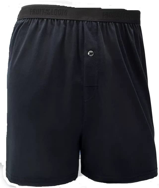Fruit of the Loom Men's Big Man Knit Boxers (Pack of 3)