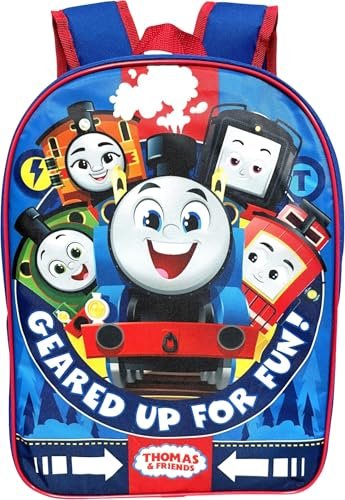 Ruz Thomas & Friends Kid's 15" School Backpack (Thomas Fun!)