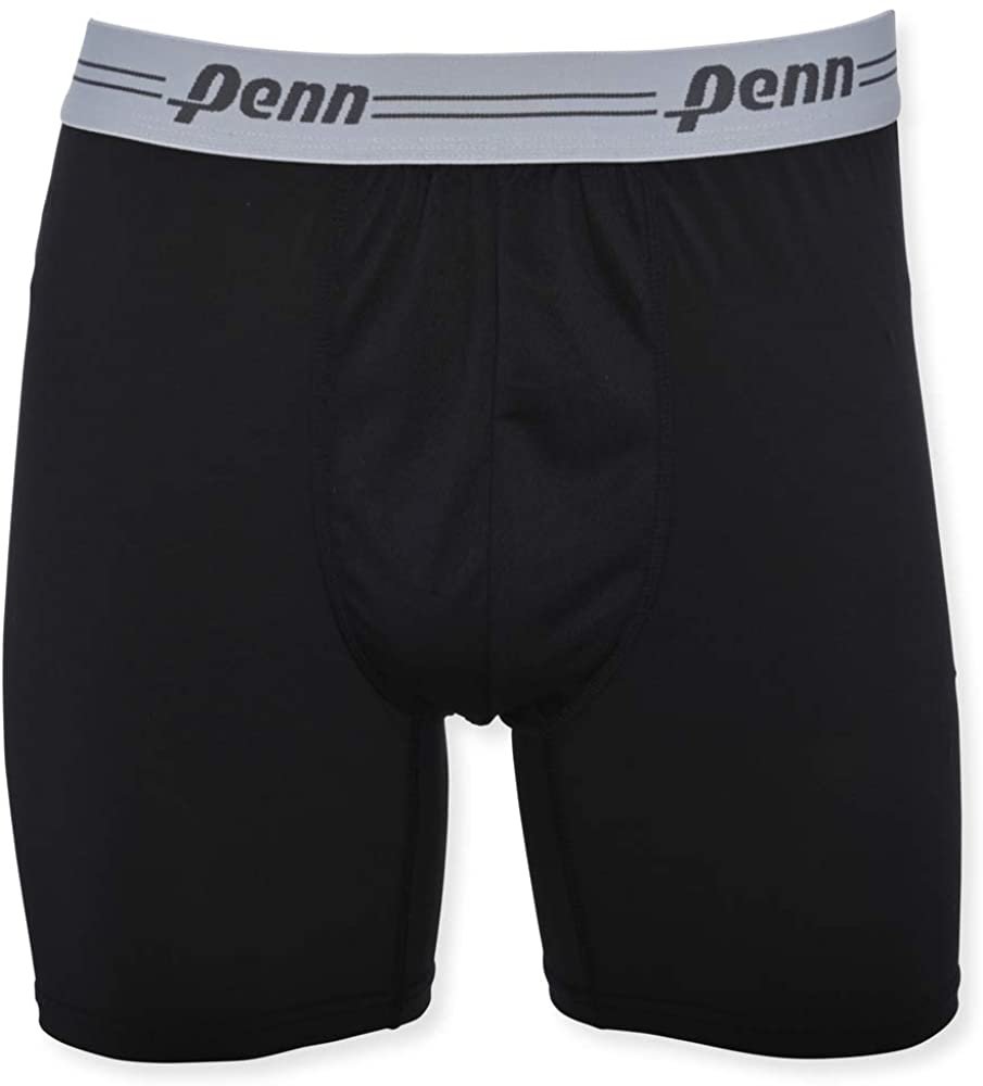 Penn Mens Performance Briefs, Boxer Briefs or Woven Boxers - 12-Pack Athletic Fit Breathable Tagless Underwear