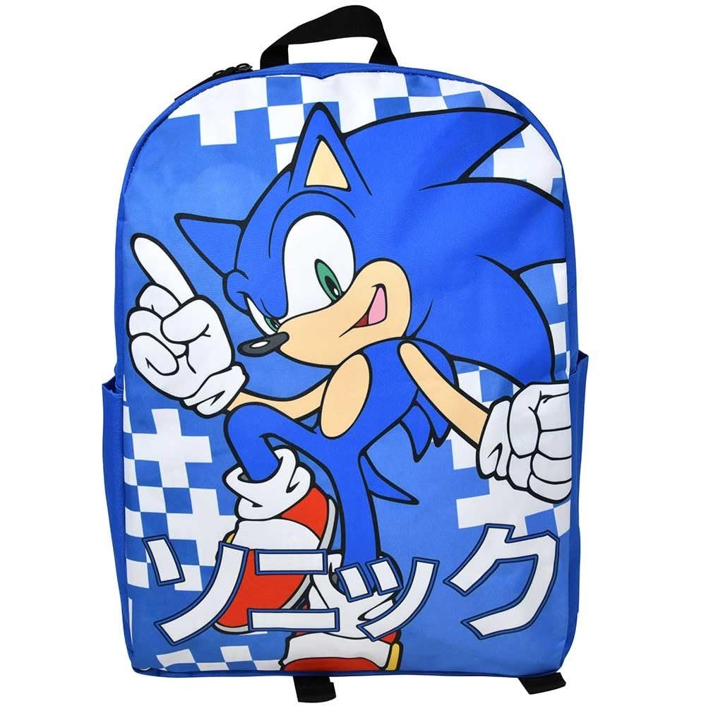 Sonic Unisex Kid's Classic Backpack, Blue, Large