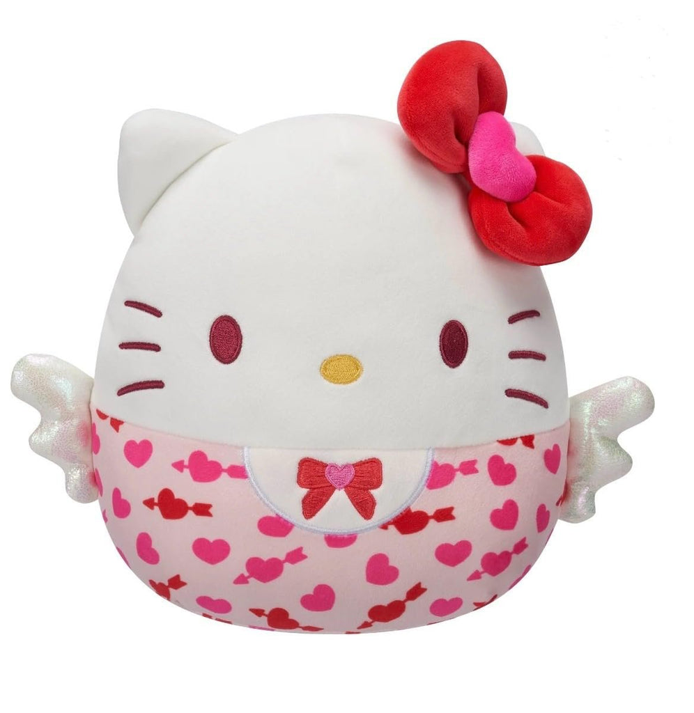Squishmallows Hello Kitty Valentine's Day Plush, 2025 Collection, White and Pink Hearts Design 5"