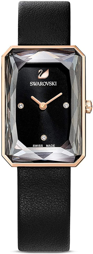 Swarovski Uptown Watch Black One Size