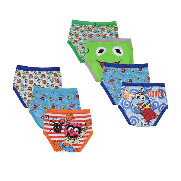 Muppet Babies Boys 7-Pack Underwear Briefs Toddler Little Kid