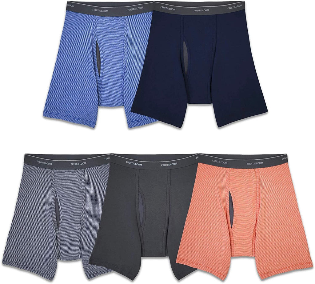 Fruit Of The Loom Mens Coolzone Boxer Brief 5 Pack