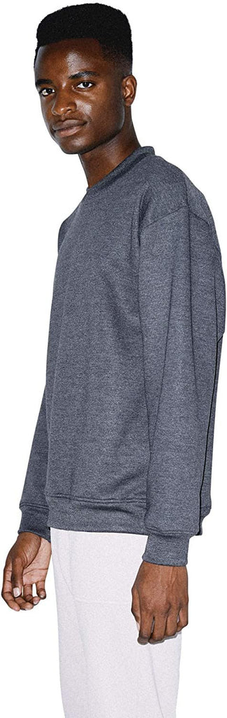 American Apparel Men's Flex Fleece Crossneck Long Sleeve Pullover