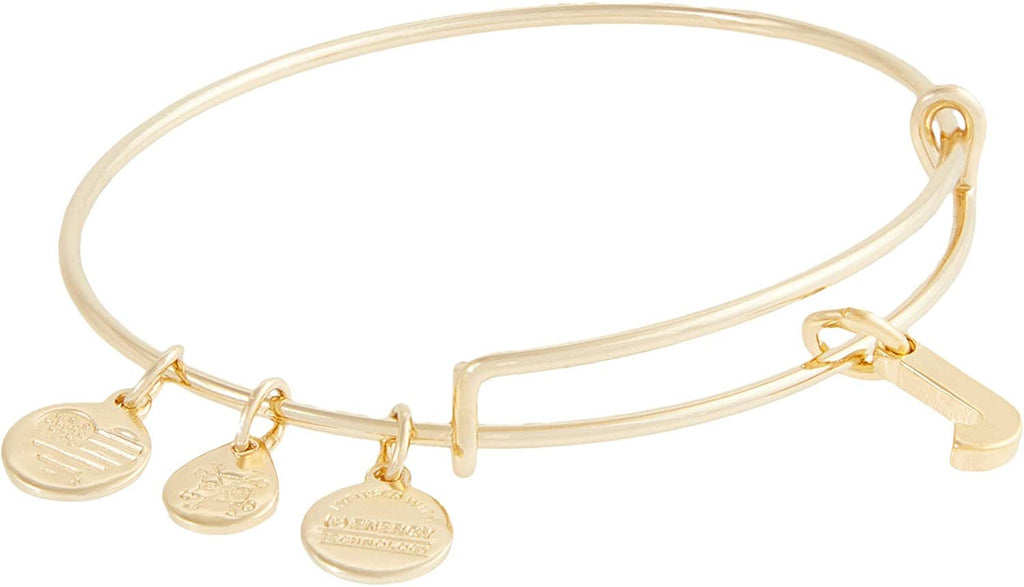 Alex and Ani Initial J III Bangle Bracelet
