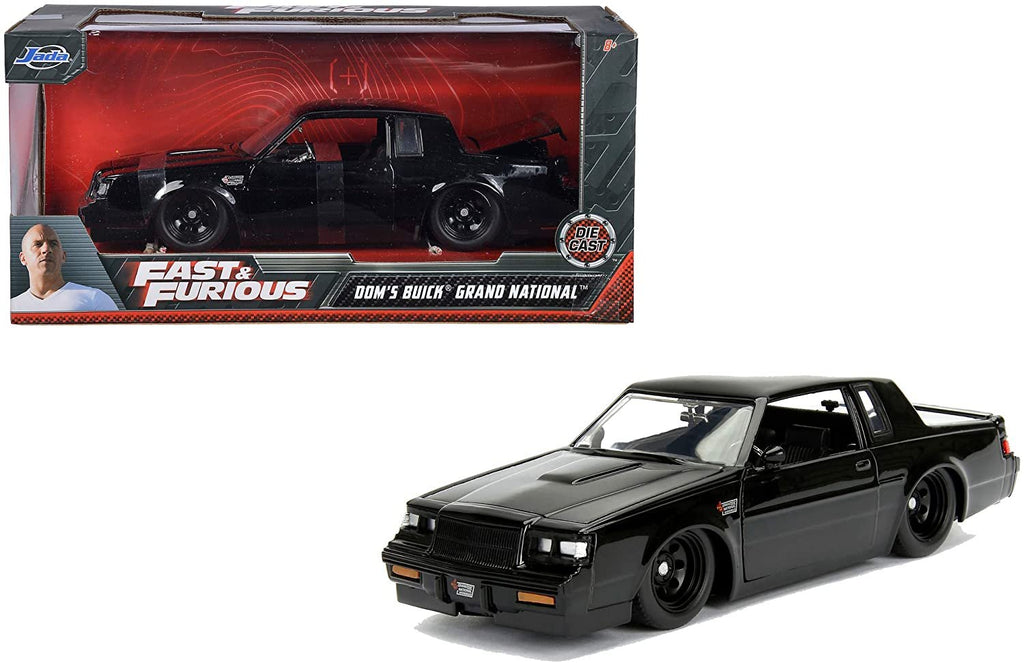 Jada Toys 1:24 Fast & Furious - '87 Buick Grand National, Glossy Black (99539)