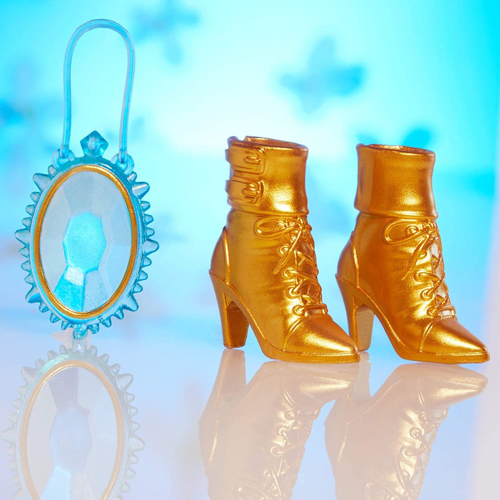 Disney Princess Style Series Jasmine Fashion Doll, Contemporary Style Full-Length Dress, Earrings, Purse, and Shoes, Toy for Girls 6 and Up