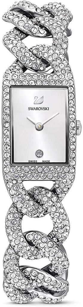 Swarovski Cocktail Watch, Metal Bracelet