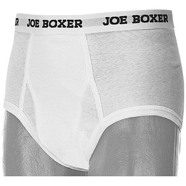 JOE BOXER Men's White Briefs 9-Pack Sizes L-3XL New in Famous Brand Pack