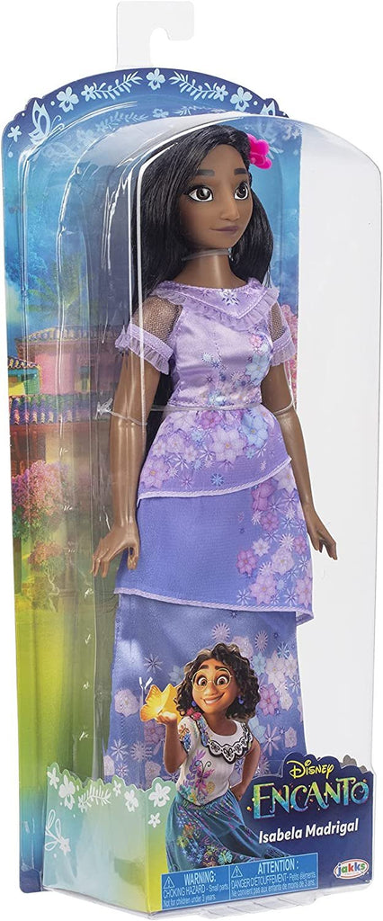 Disney Encanto Isabela Fashion Doll with Dress, Shoes & Hair Pin