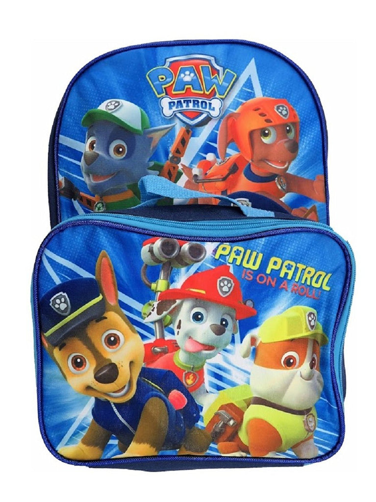 Paw Patrol Backpack with Detachable Insulated Lunch Bag