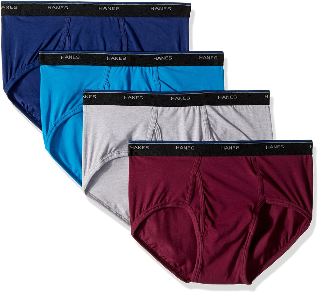 Hanes Men's 4-Pack Comfortblend Dyed Briefs