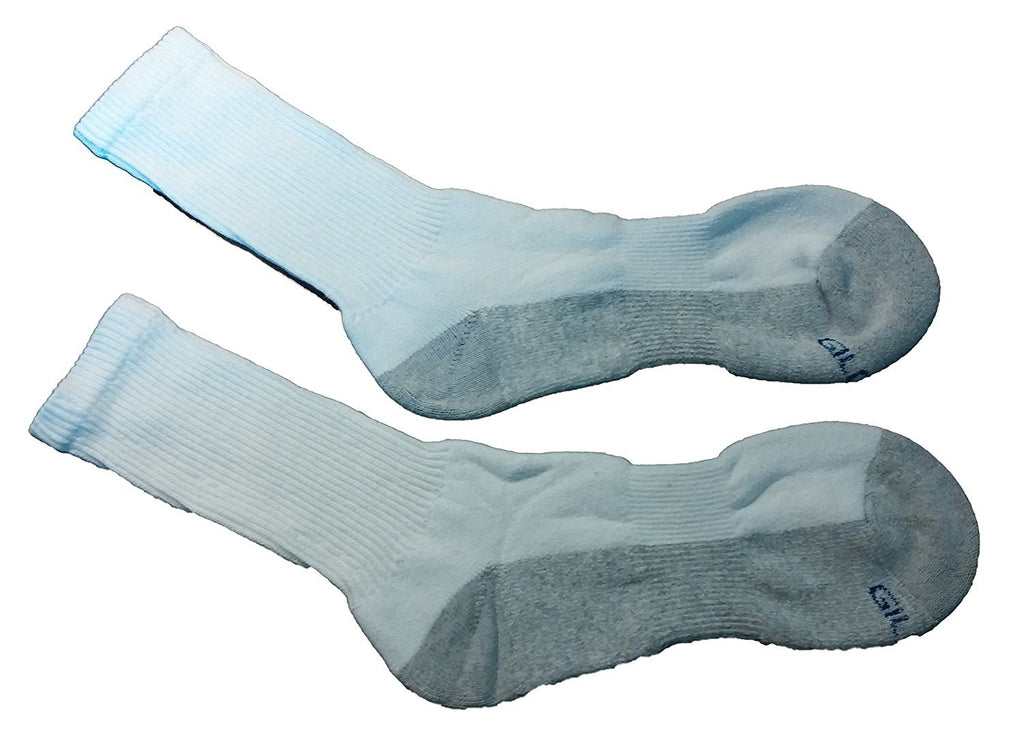 Gildan Heavyweight Crew Socks Men's 6-12 Shoe Size (8 Pair) White