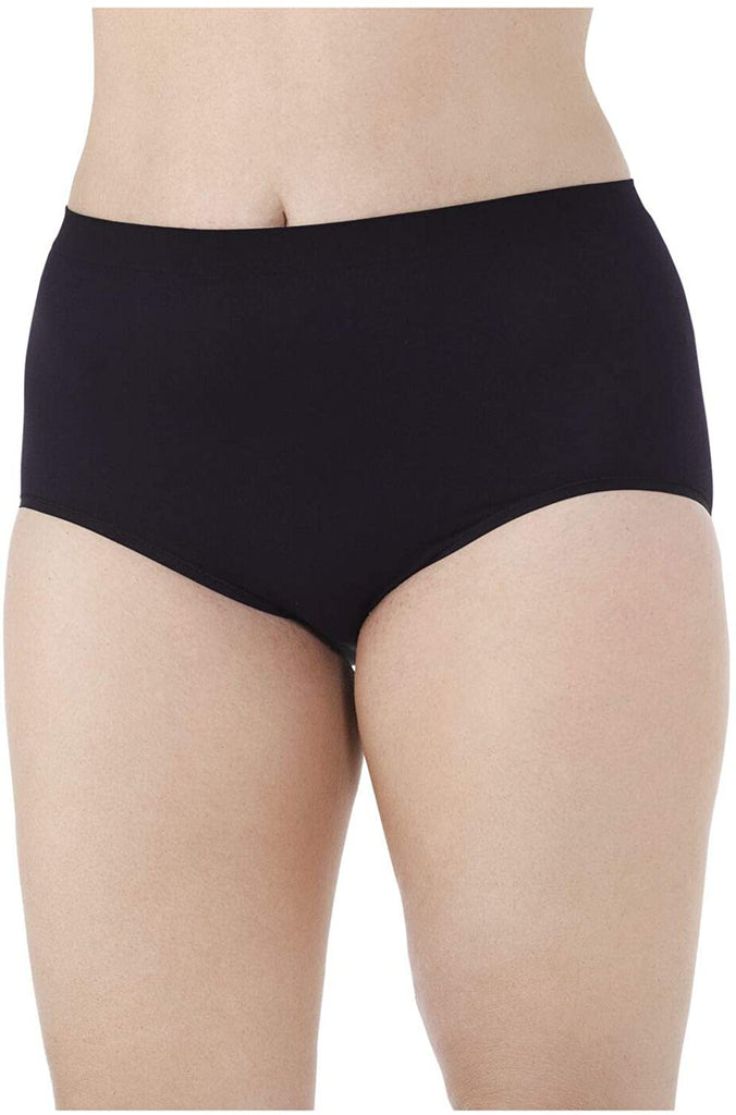 Fruit of the Loom Women's Plus Size Fit for Me Seamless Multi Pack Underwear