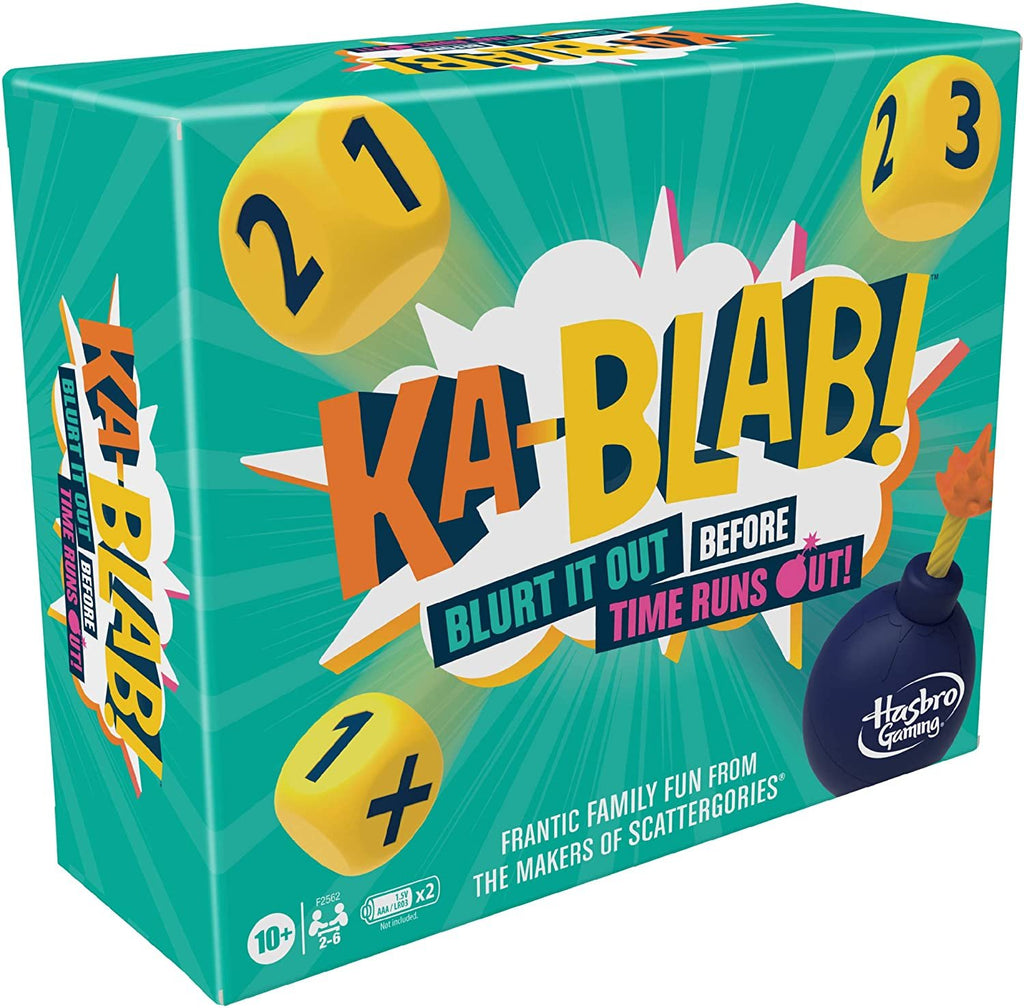 Ka-Blab! Family Game for Kids and Adults, Party Board Games, from The Makers of Party Games Like Scattergories, 2-6 Players, Ages 10+