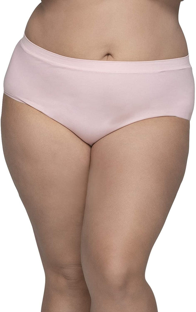 Fruit of the Loom Women's Plus Size Fit for Me Seamless Multi Pack Underwear