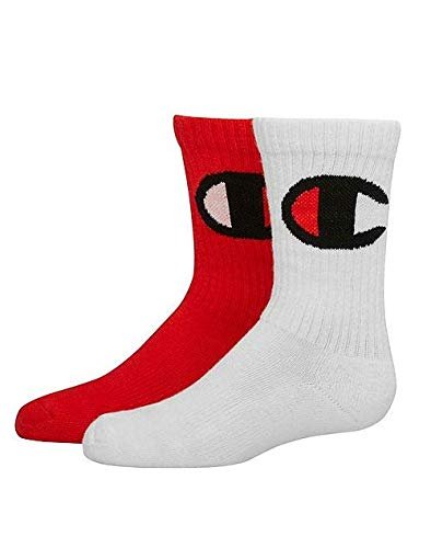 Champion Little & Big Boys 2-Pk. Logo Crew Socks