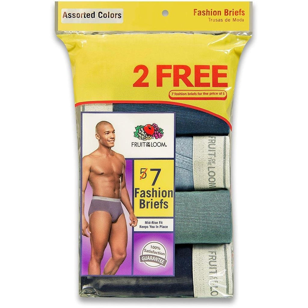Fruit of the Loom Men's 7-Pack Basic Brief