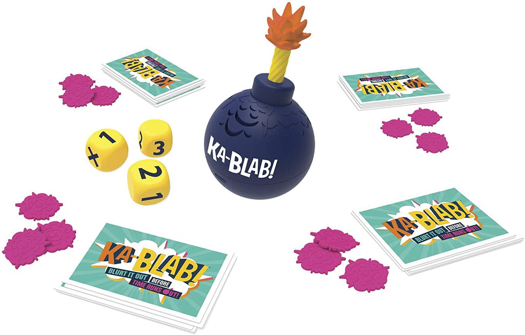 Ka-Blab! Family Game for Kids and Adults, Party Board Games, from The Makers of Party Games Like Scattergories, 2-6 Players, Ages 10+