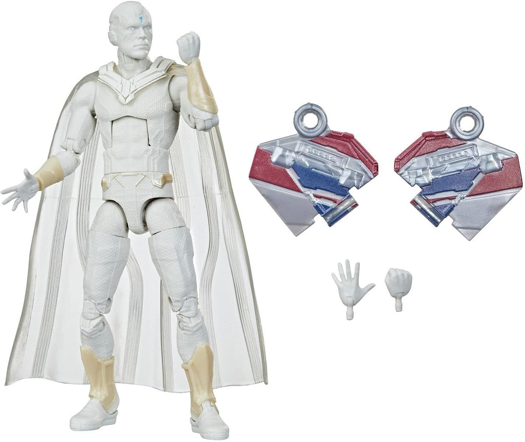 Avengers Hasbro Marvel Legends Series 6-inch Action Figure Toy Vision, Premium Design and 2 Accessories, for Ages 4 and Up , White