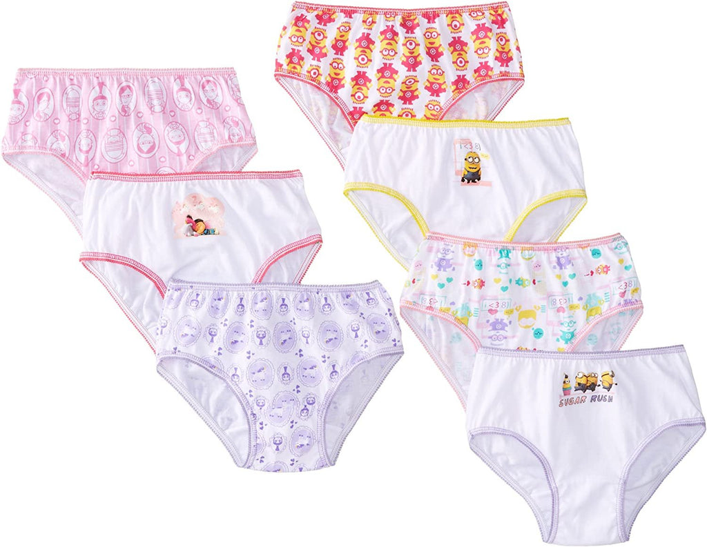 Handcraft Little Girls' Despicable Me Panty (Pack of 7)