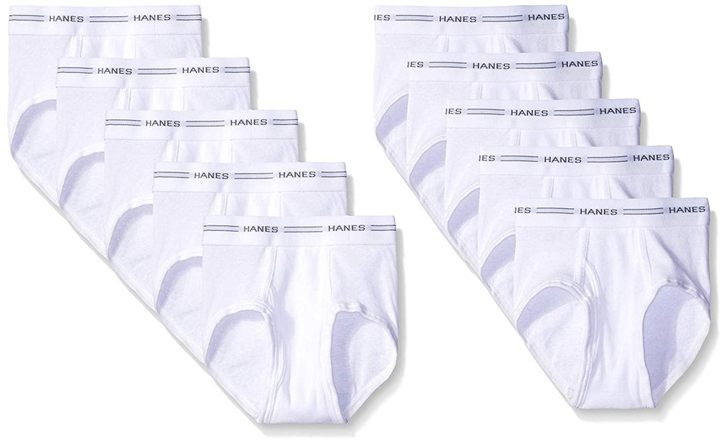 Hanes Big Boys' 12-Pack Classics Brief