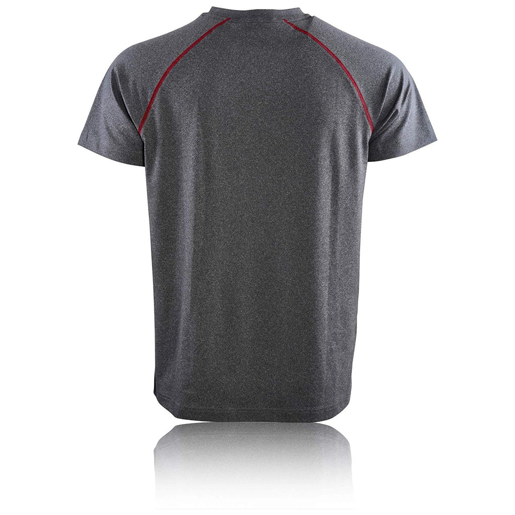 TapouT Mens Lounge Shirt Jersey - Super Soft V-Neck T Shirt Spandex/Polyester Blend Sleep Pajama Fight