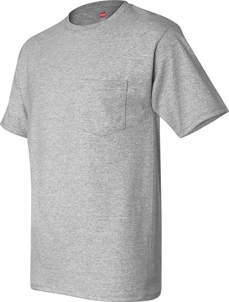 Hanes Adult Tagless Tee with Pocket