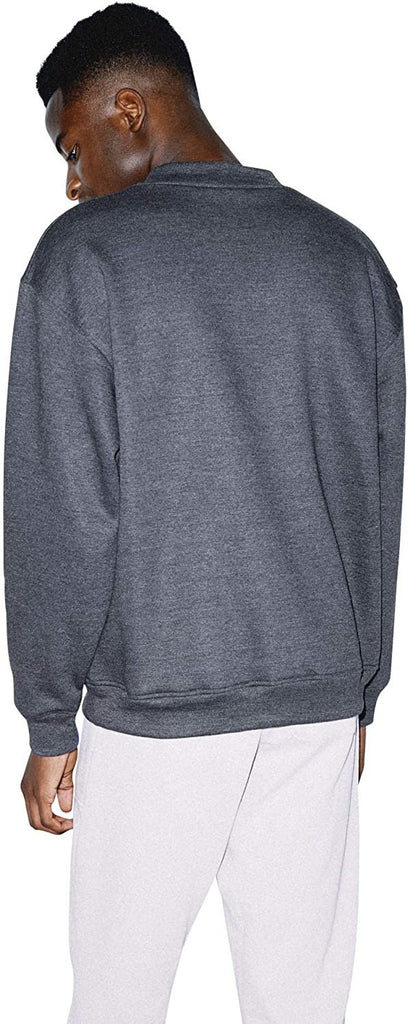 American Apparel Men's Flex Fleece Crossneck Long Sleeve Pullover