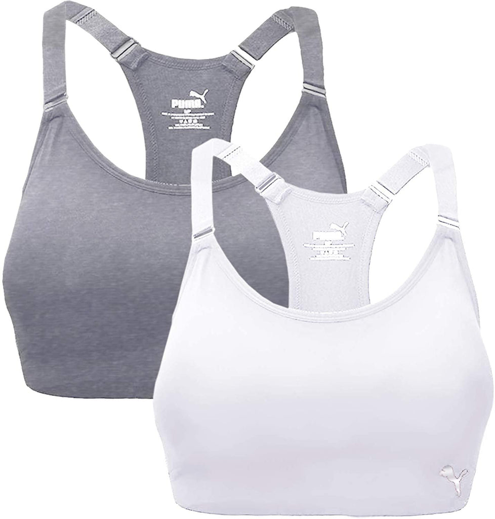 PUMA Womens Seamless Sports Bra with Removable Cups