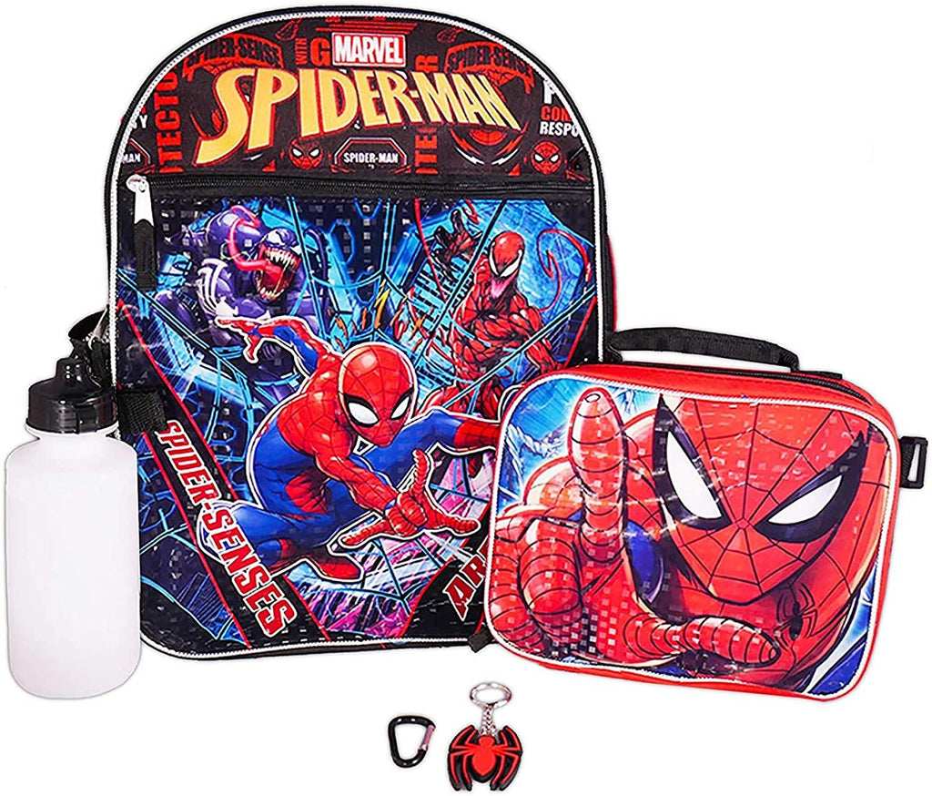Spider-Man 5 Piece Backpack Set