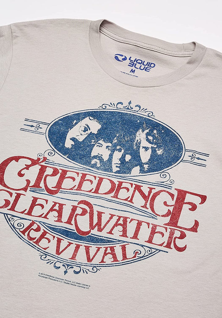 Liquid Blue Creedence Clearwater Revival Travelin' Band T-Shirt