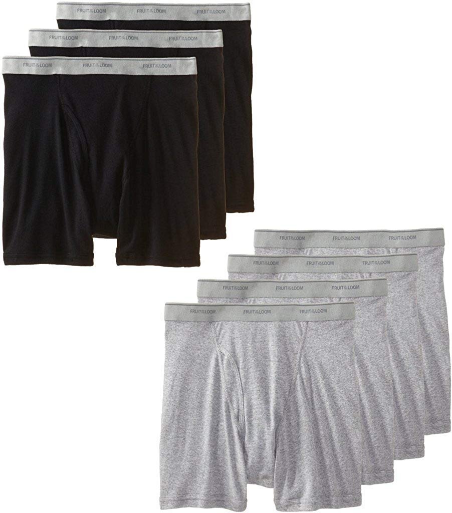 Fruit of the Loom Men's boxer brief(Pack of 7)
