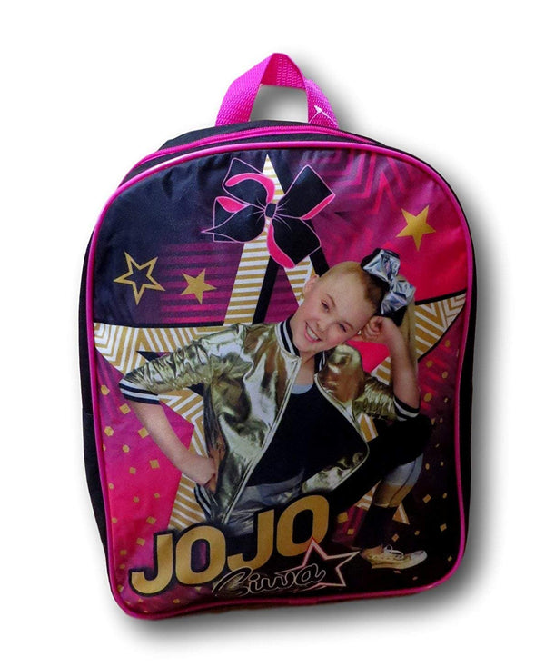 JoJo Siwa Schulrucksack 15 Zoll – Bunt, Aus Polyester, Für Mädchen | Mit Reißverschluss