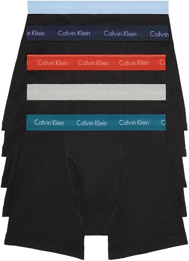 Calvin Klein Men's Cotton Stretch 5-Pack Boxer Brief