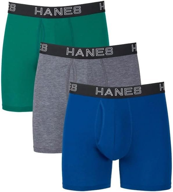  Hanes Boys Tagless ComfortFlex Waistband Boxer Brief Underwear  10 Pack, 2XL Assorted: Clothing, Shoes & Jewelry