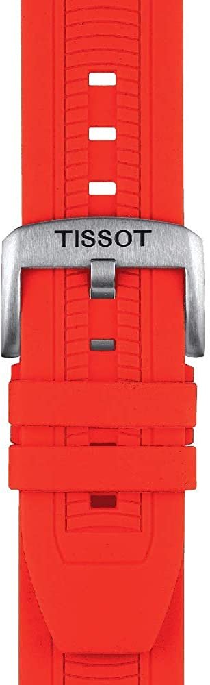 Tissot Men's T-Race Chrono Quartz Stainless Steel Casual Watch Red T1154172705100