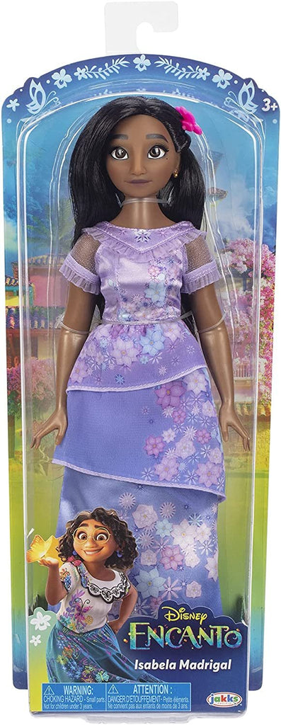 Disney Encanto Isabela Fashion Doll with Dress, Shoes & Hair Pin