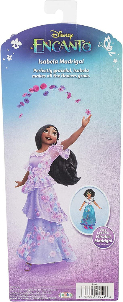 Disney Encanto Isabela Fashion Doll with Dress, Shoes & Hair Pin