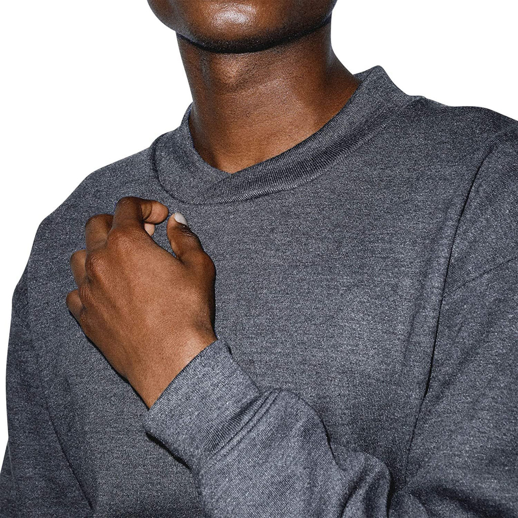 American Apparel Men's Flex Fleece Crossneck Long Sleeve Pullover