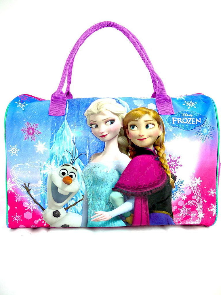 Disney Frozen Princess Elsa Anna Olaf Travel / Sports / Gym / Fitness Duffle Bag