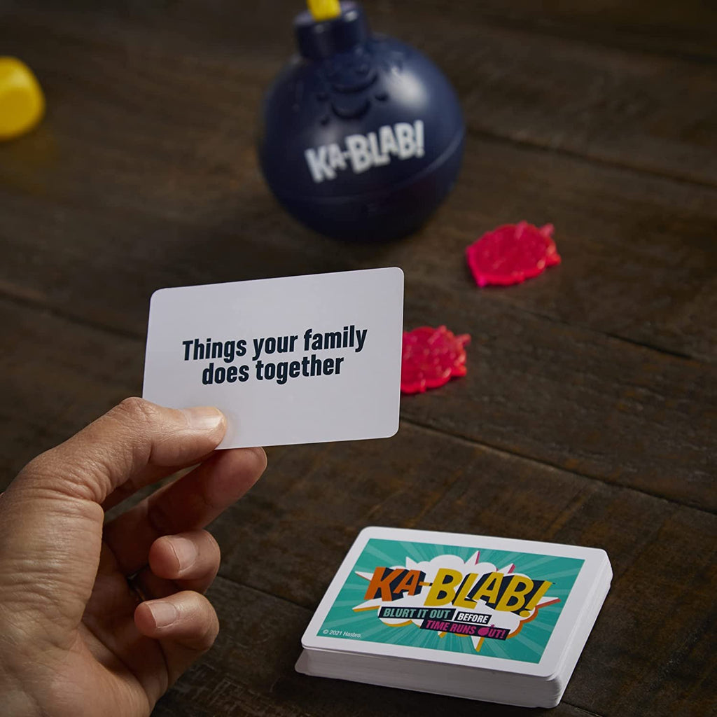 Ka-Blab! Family Game for Kids and Adults, Party Board Games, from The Makers of Party Games Like Scattergories, 2-6 Players, Ages 10+
