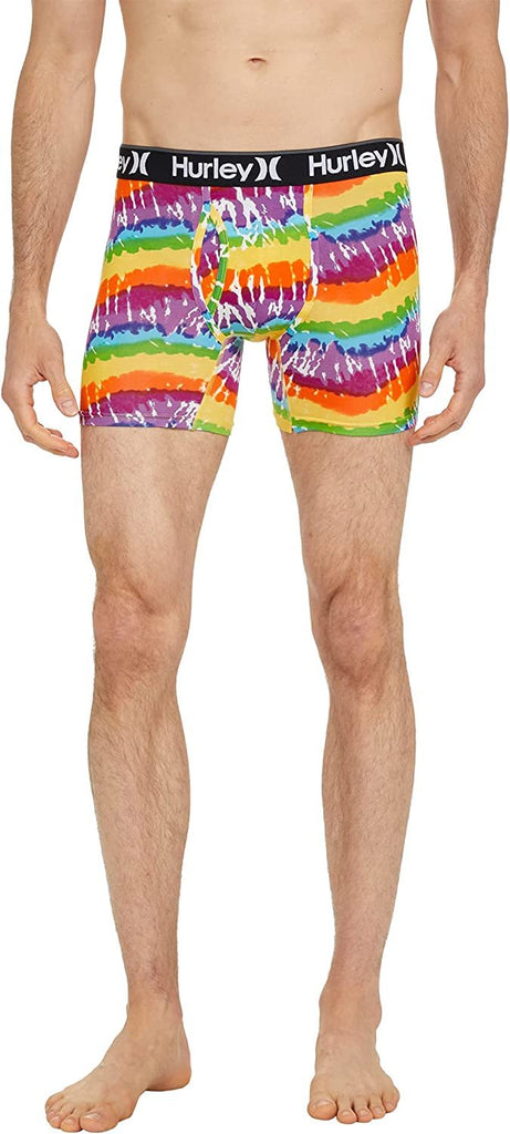 Hurley Pride Wave Tie-Dye Print Boxer Brief