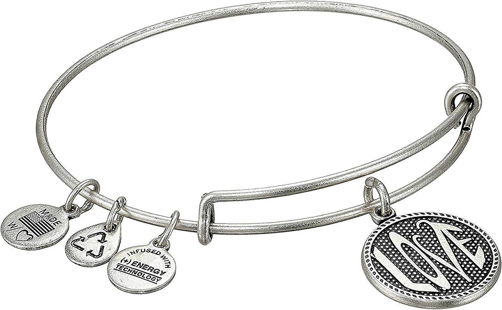 Alex and Ani Womens Open Love Charm Bangle II