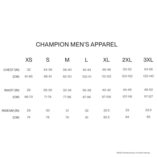 Champion Men's, Powerblend, Fleece Midweight, Athletic Shorts with Pockets (Reg. or Big, Navy C Patch Logo, Large Tall