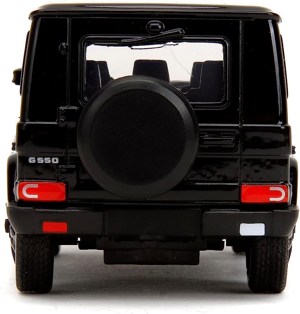 Pink Slips 1:32 W1 Mercedes Benz G Class 4x4 Die-Cast Car, Toys for Kids and Adults (Black)