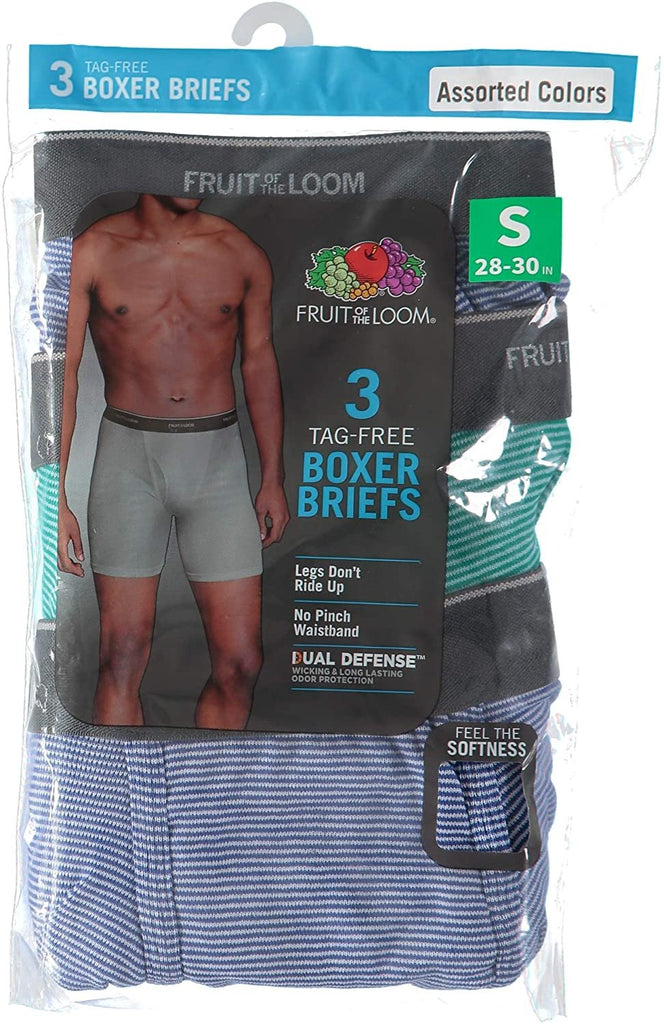 Fruit of the Loom Men's No Ride Up Boxer Brief